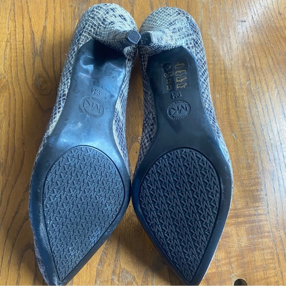 Michael Kors Snakeskin Patterned Women's Shoes 9M - Picture 4 of 8